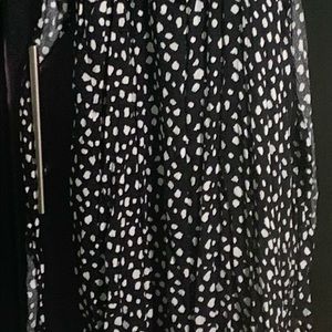 Cute long flowy dress, great for spring